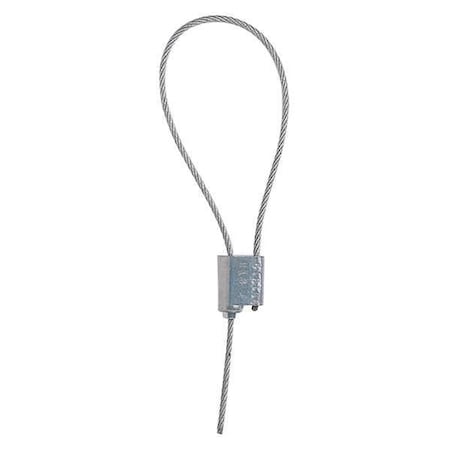 Cable Seal,3/32 In,Steel,PK100