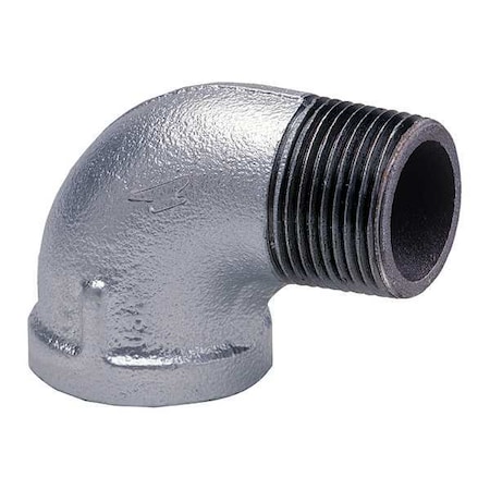 2" FNPT x MNPT Galvanized 90 Degree Street Elbow