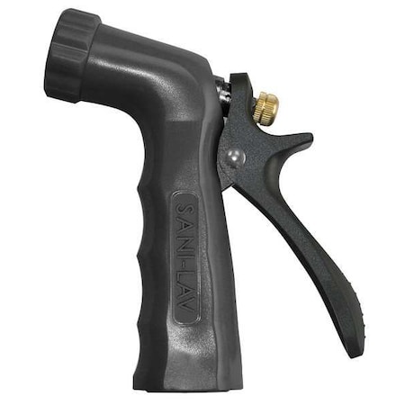 Spray Nozzle, 3/4" Female, 100 psi, 6.5 gpm, Black