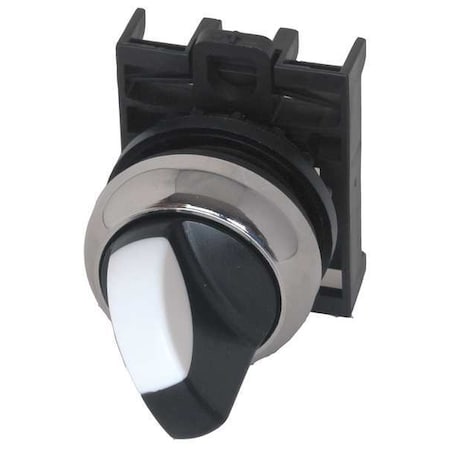 Non-Illum Selector Swtch,22mm,2 Pos,Knob