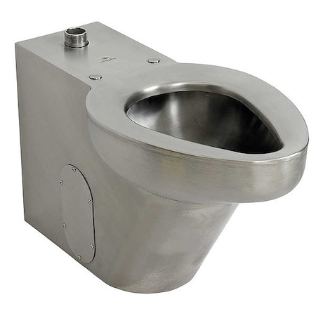 Prison Toilet, 1.28 gpf, 1.6 gpf, 3.5 gpf gpf, Not Applicable, Floor Mount, Stainless Steel