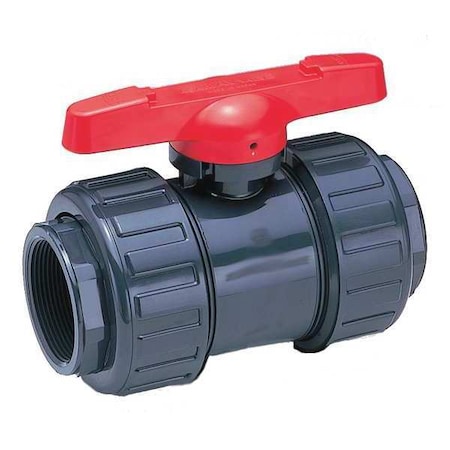 1/2" Socket x Thread CPVC Ball Valve 2-Way