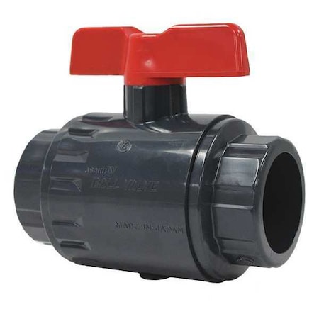 3/8" Socket PVC Ball Valve 2-Way