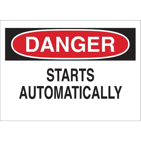 Safety Label,3-1/2 In. H,5 In. W, 88172