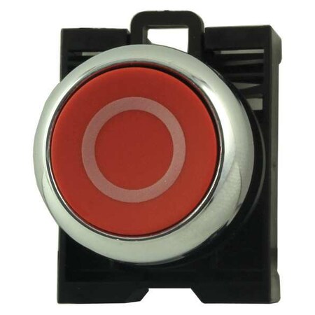 Push Button Operator, 22 mm, 1NC, Red