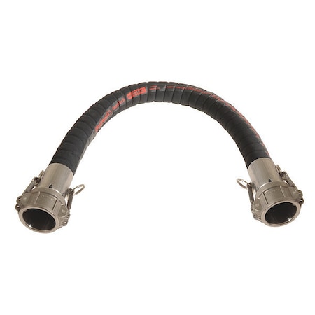 Chemical Hose Assembly,2" ID x 10 ft.