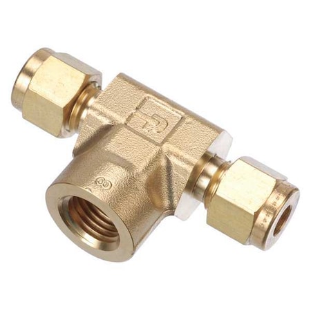 1/4" A-LOK x FNPT Brass Tee