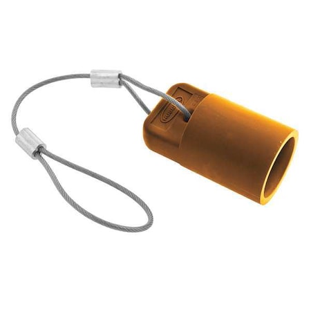 Single Pole Connector Cover,Female,Org
