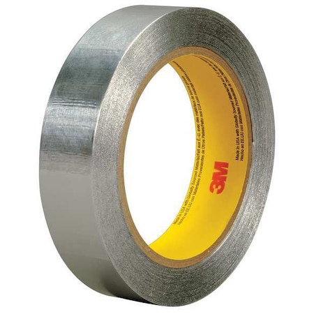 Foil Tape, Aluminum, Silver, 55 yd L, 2 in W
