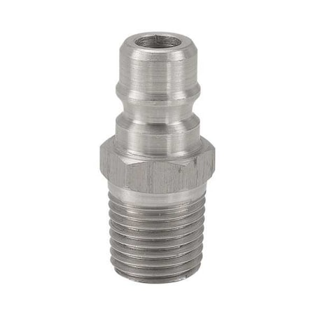 Hydraulic Quick Connect Hose Coupling, Steel Body, Ball Lock, 3/4"-14 Thread Size, H Series