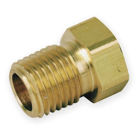 Reducing Bushing Brass Pipe Fitting, 3/4 in Male NPT X 1/2 in Female NPT
