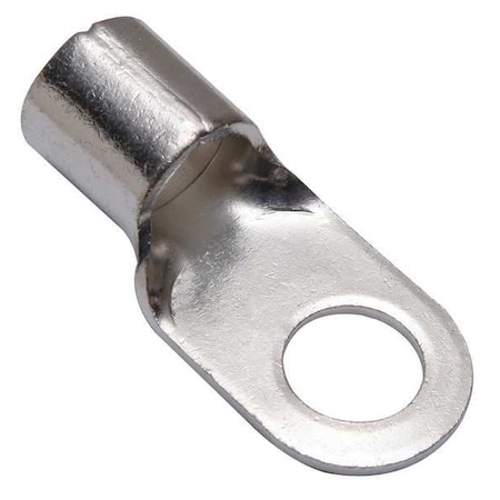 One-Hole Compression Lug, 250 kcmil to 300 kcmil Max, 3/4 in Stud, Long Barrel, Copper, None