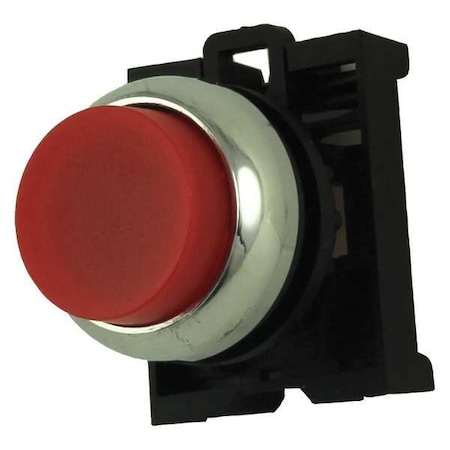 Illum Push Button Operator,22mm,Red