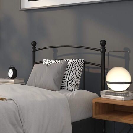 Twin Size, Headboard, Decorative Metal