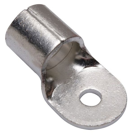 One-Hole Compression Lug, 300 kcmil Max, 3/8 in Stud, Long Barrel, Copper, None