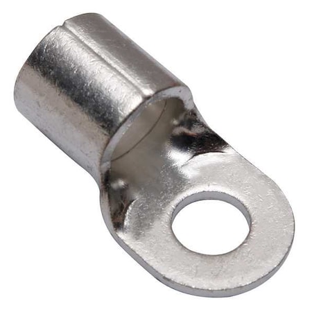 One-Hole Compression Lug, 300 kcmil Max, 5/8 in Stud, Long Barrel, Copper, None
