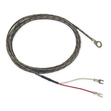 Thermocouple Probe,Type J,Length 18 In