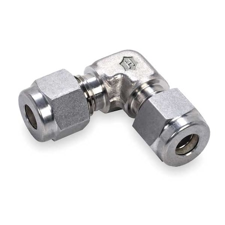 3/8" Compression 316 SS Union Elbow
