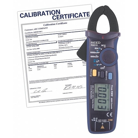 Clamp Meter,mA,w/NIST