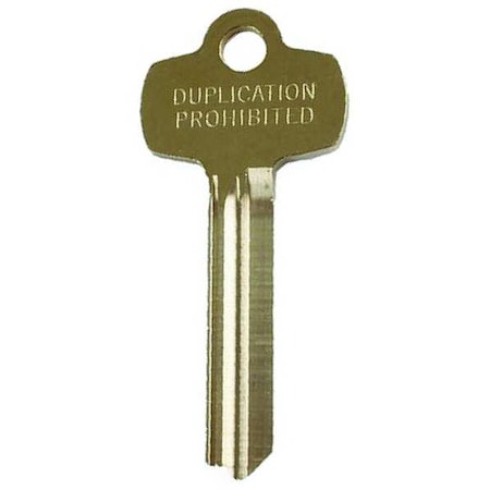 Key Blank,Standard,TB Keyway,1/2in.
