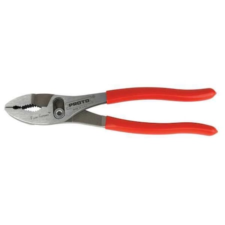 6 1/2 in PROTO Slip Joint Plier, Tether Capable 1 1/4 in Jaw, Dipped