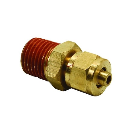 Male 1/4" NPT to 1/4" Compression Fittng