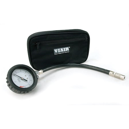Tire Gauge,Hose,0 to 15 psi,Storage P