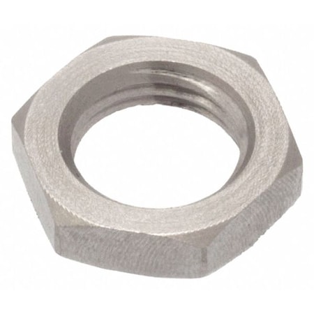 Hex Nut, 5/8"-18, 316 Stainless Steel, Not Graded, Plain, 3/8 in Ht