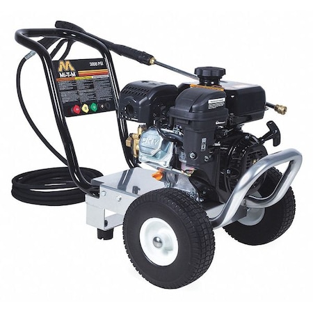 Medium Duty 3000 psi 2.4 gpm Cold Water Gas Pressure Washer