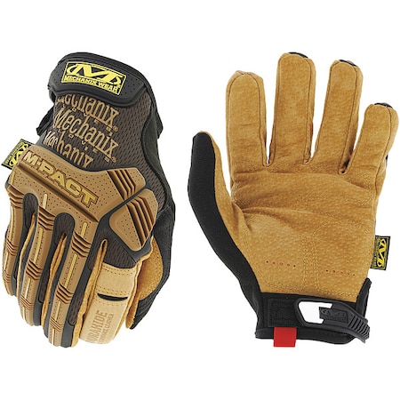 Leather Impact Glove,2XL,PR