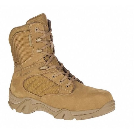 Men's 8 in Work Boot, 9-1/2 Composite Toe, 8 in H, Coyote, E04272