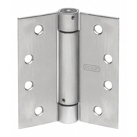 Spring Hinge,Steel,Door Leaf 1-5/8"W