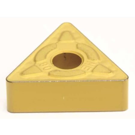 Triangle Turning Insert, Triangle, 1/2 in, TNMG, 0.0312 in, Carbide
