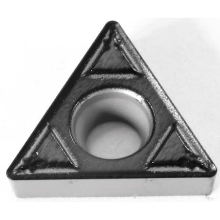 Triangle Turning Insert, Triangle, 1/4 in, TCMT, 0.0156 in, Carbide