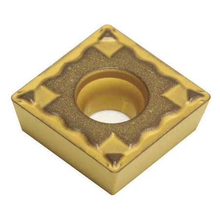 Turning Insert, Square, 0.375 in., SPMT, 2, Carbide