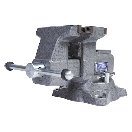 Combination Vise,Serrated Jaw,9 7/16" L
