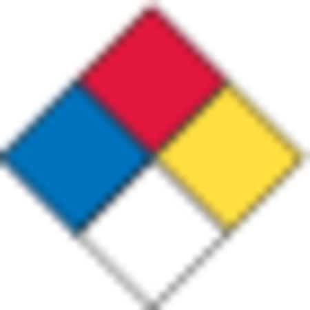 NFPA Diamond Only Labl,4"x4",Paper,PK500