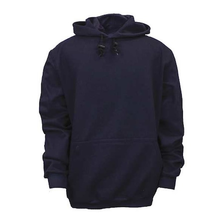 Men's Flame-Resistant Hooded Sweatshirt, 22 cal/sq cm, 2XL, UltraSoft(R)