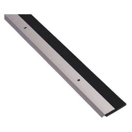 Door Sweep,Single Fin,Anodized Alum
