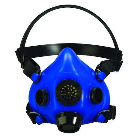 Half Mask Respirator, RU8500, Not Rated, Threaded, Size, S 0 Cartridges Included