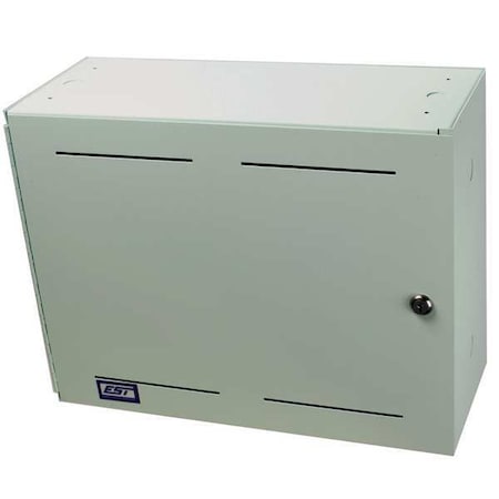 Battery Cabinet,Gray,Height 14 In.