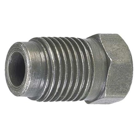 Flared Fitting Nut, Steel, 10 mm, PK4