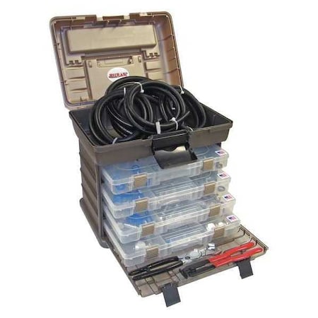 A/C Line Repair Kit,Includes 87 Pieces