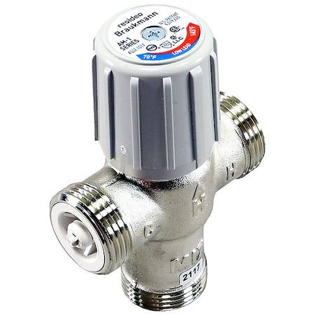 AM-1 SERIES LEAD FREE MIXING VALVE,1/2",