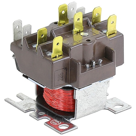 RELAY,DPDT,PILOT DUTY,COIL VOLTAGE 24V,T