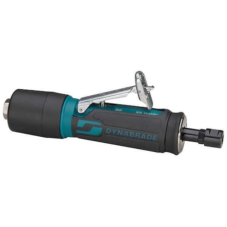 Straight Die Grinder, 1/4 in NPT Female Air Inlet, 1/4 in Collet, Heavy Duty, 25,000 RPM, 0.4 hp