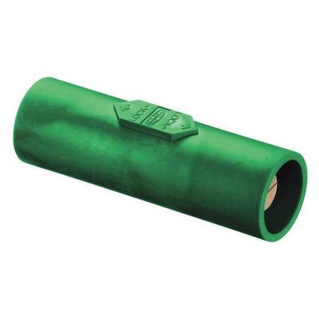 Double Connector, 600VAC/250VDC, Green
