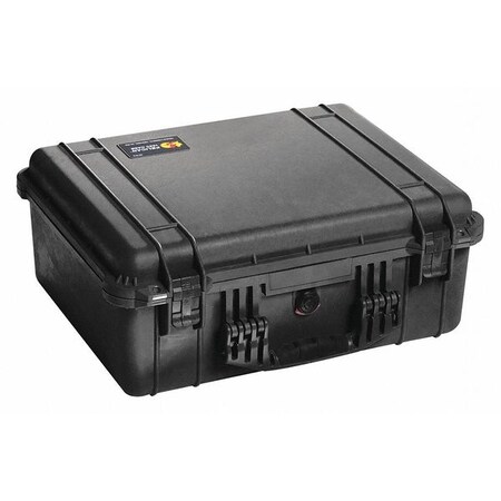 Black Protective Case, 20.66"L x 17.2"W x 8.40"D