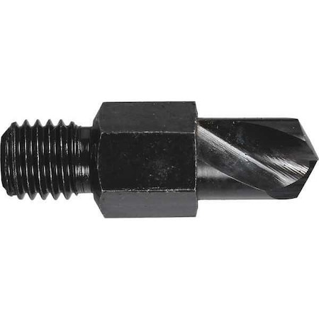 Threaded Shank Drill Bit,0.1935"