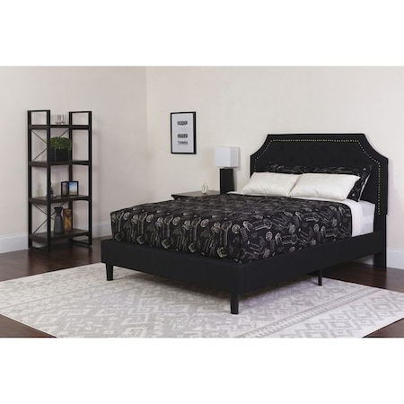 Brighton Full Platform Bed,Black